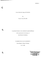 Crisis, Grief and Coping with Infertility