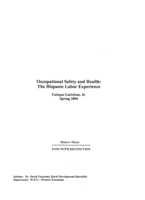 Occupational safety and health: The hispanic labor experience
