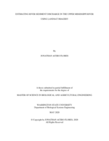 Estimating river sediment discharge in the upper Mississippi river using landsat imagery