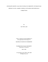 Stochastic kinetic analysis of single fluorescent ATP molecules binding to P2X1: Markov models containing photophysical corrections