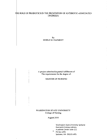 Role of Probiotics in the Prevention of Antibiotic-Associated Diarrhea
