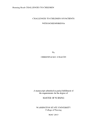 CHALLENGES TO CHILDREN OF PATIENTS WITH SCHIZOPHRENIA