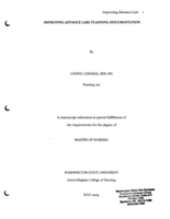 Improving Advance Care Planning Documentation