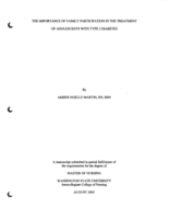The Importance of Family Participation in the Treatment of Adolescents With Type 2 Diabetes