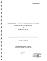 Childhood Obesity: A Review of Risk Factors, Prevention, and the Role of the Nurse Practitioner