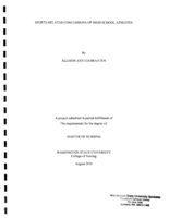 Sports-Related Concussions of High School Athletes