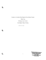 Evaluation of a Simulation-Based Registered Nurse Residency Program