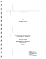 Recognition, Treatment, and Prevention of Chronic Venous Insufficiency in Primary Care