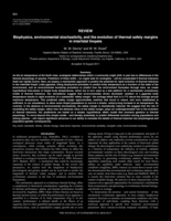 Biophysics, environmental stochasticity, and the evolution of thermal safety margins in intertidal limpets