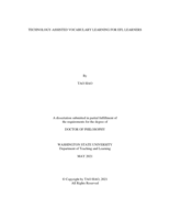 TECHNOLOGY-ASSISTED VOCABULARY LEARNING FOR EFL LEARNERS