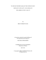 "In Certain Western Areas of the United States": Bestiality, Sexuality, and Animals in the American West, 1880-1975