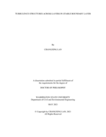 TURBULENCE STRUCTURES ACROSS LAYERS IN STABLE BOUNDARY LAYER