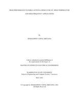 HIGH-PERFORMANCE FLEXIBLE ANTENNA DESIGN FOR IOT, HIGH-TEMPERATURE AND HIGH FREQUENCY APPLICATIONS