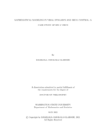 MATHEMATICAL MODELING IN VIRAL DYNAMICS AND DRUG CONTROL: A CASE STUDY OF HIV-1 VIRUS