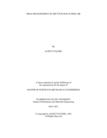 DRAG MEASUREMENT OF SHUTTLECOCK IN FREE AIR