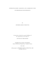 Generator Model Validation and Calibration using Synchrophasor Measurements