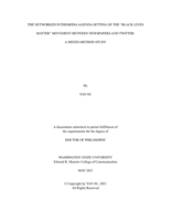 THE NETWORKED INTERMEDIA AGENDA SETTING OF THE “BLACK LIVES MATTER” MOVEMENT BETWEEN NEWSPAPERS AND TWITTER: A MIXED-METHOD STUDY