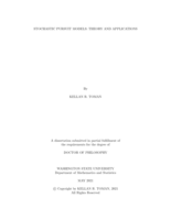STOCHASTIC PURSUIT MODELS: THEORY AND APPLICATIONS
