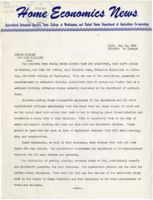 Home Economics News Service, volume 13, number 30: Better Clothes for Farm Families, New Methods Make Ink Spots Vanish, Raisin Reminders