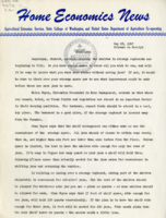 Home Economics News Service, volume 13, number 31b: Homecasts