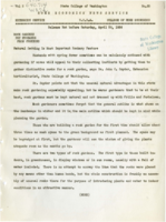 Home Economics News Service, volume 02, number 20: Rocky Gardens Pry Husbands from Cushions, Basement Cleaning Should be Done