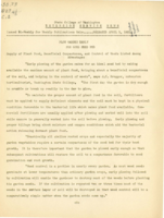 Agricultural Extension Service News, Volume 1, 1931 April 01