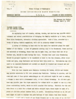Home Economics News Service, volume 06, number 17: Clothes Closet Tour Aid For Spring Clothes; Back Yard Fence Saves Toddlers