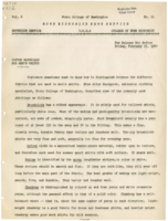 Home Economics News Service, volume 06, number 11: Cotton Materials For Men's Shirts; Home Sweet Home Dangerous Place