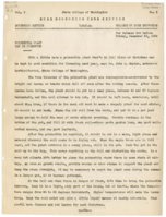 Home Economics News Service, volume 06, number 03: Poinsetta Plant Can Be Preserved; Clothes Need Space In Yearly Budget