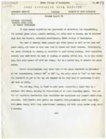 Home Economics News Service, volume 02, number 38: Low Heat Precooking Retains Green Color in Canned Vegetables; Samplers - Old and New