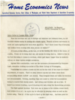 Home Economics News Service, volume 13, number 58: Spice Balls to Combat Stale Odors, Miss Davis to Spend Year on Federal Extension Staff