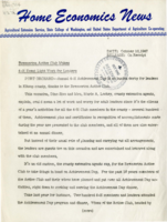 Home Economics News Service, volume 13, number 48: Bremerton Active Club Makes 4-H Event Light Work for Leaders; Floor Finish Used in Half-house Attracts Attention