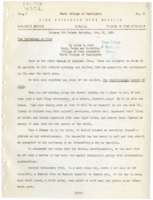 Home Economics News Service, volume 02, number 13: The Psychology of Food, Light Colored Walls Good Ventilation Halt Kitchen Fatigue