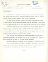 Agricultural Extension Service News, Volume 1, 1937 November 03