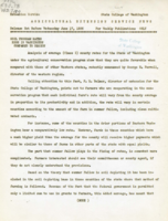 Agricultural Extension Service News, Volume 1, 1936 June 17