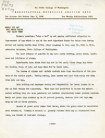 Agricultural Extension Service News, Volume 1, 1936 June 3