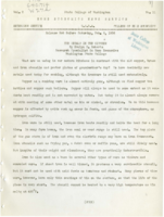 Home Economics News Service, volume 02, number 11: The Metals in the Kitchen, Room Furnishings and Bedspreads Should Harmonize