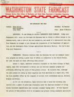 Washington State Farmcast, January 16, 1941