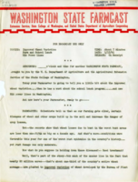 Washington State Farmcast, January 13, 1941