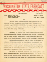 Washington State Farmcast, December 21, 1939