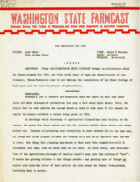 Washington State Farmcast, October 14, 1941
