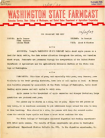 Washington State Farmcast, December 15, 1939