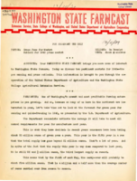 Washington State Farmcast, December 11, 1939