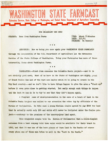 Washington State Farmcast, September 1, 1941