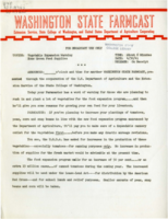 Washington State Farmcast, April 30, 1941
