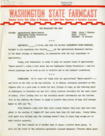 Washington State Farmcast, March 18, 1941