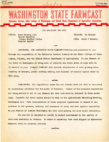 Washington State Farmcast, October 26, 1939