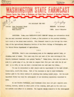 Washington State Farmcast, October 26, 1939