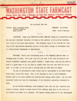 Washington State Farmcast, October 26, 1939