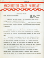 Washington State Farmcast, March 17, 1941
